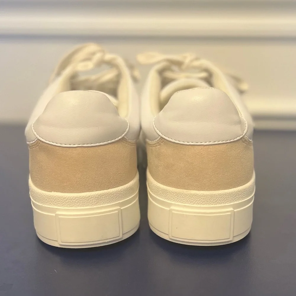 J/SLIDES NYC Gable White Sand Luxe Size 8 Sneakers